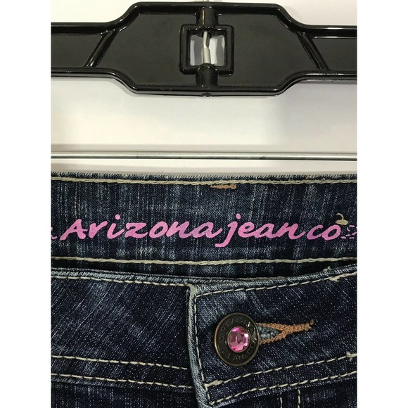 Arizona Boot Cut Jeans 12.5  Embelishments NWOT - Picture 3 of 4